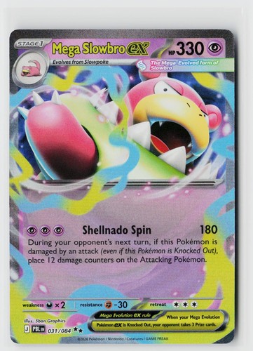 Mega slowbro holofoil - slowbro, [pbl