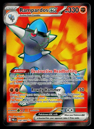 Rampardos holofoil pbl - en, [pbl